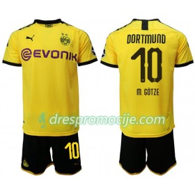 Borussia Dortmund Dres Mario Gotze 10 Dječji Domaći 2019/20 Kratkih Rukava